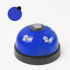 Pet Toy Training Called Dinner Small Bell Footprint Ring Dog Toys For Teddy Puppy Pet Call