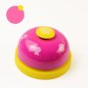 Pet Toy Training Called Dinner Small Bell Footprint Ring Dog Toys For Teddy Puppy Pet Call